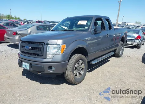 2013 Ford F-150 Stx z USA, uszkodzony, nr VIN 1FTFX1EF4DFA13572